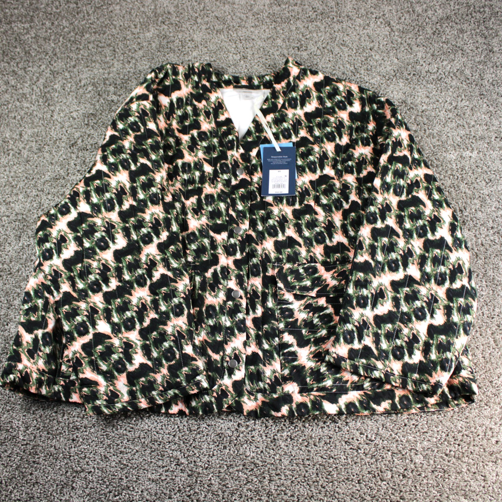 Rachel Comey Blazer Womens 4X Multicolor Abstract Jacket NWT Dressy Stylish